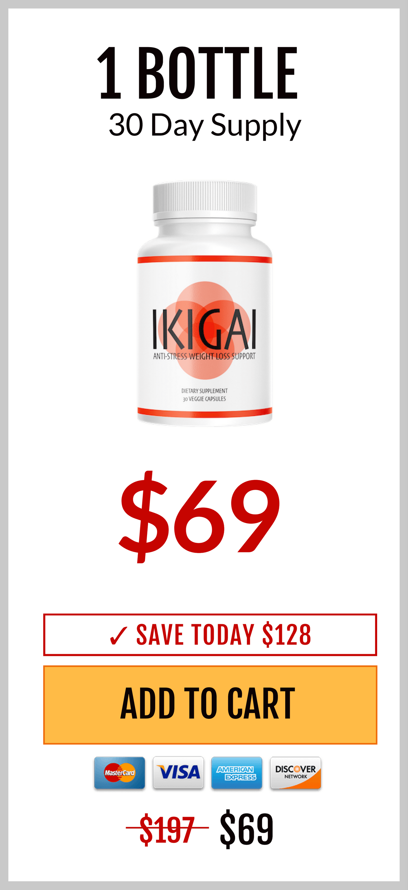 IKIGAI Weight Loss - 1 Bottle